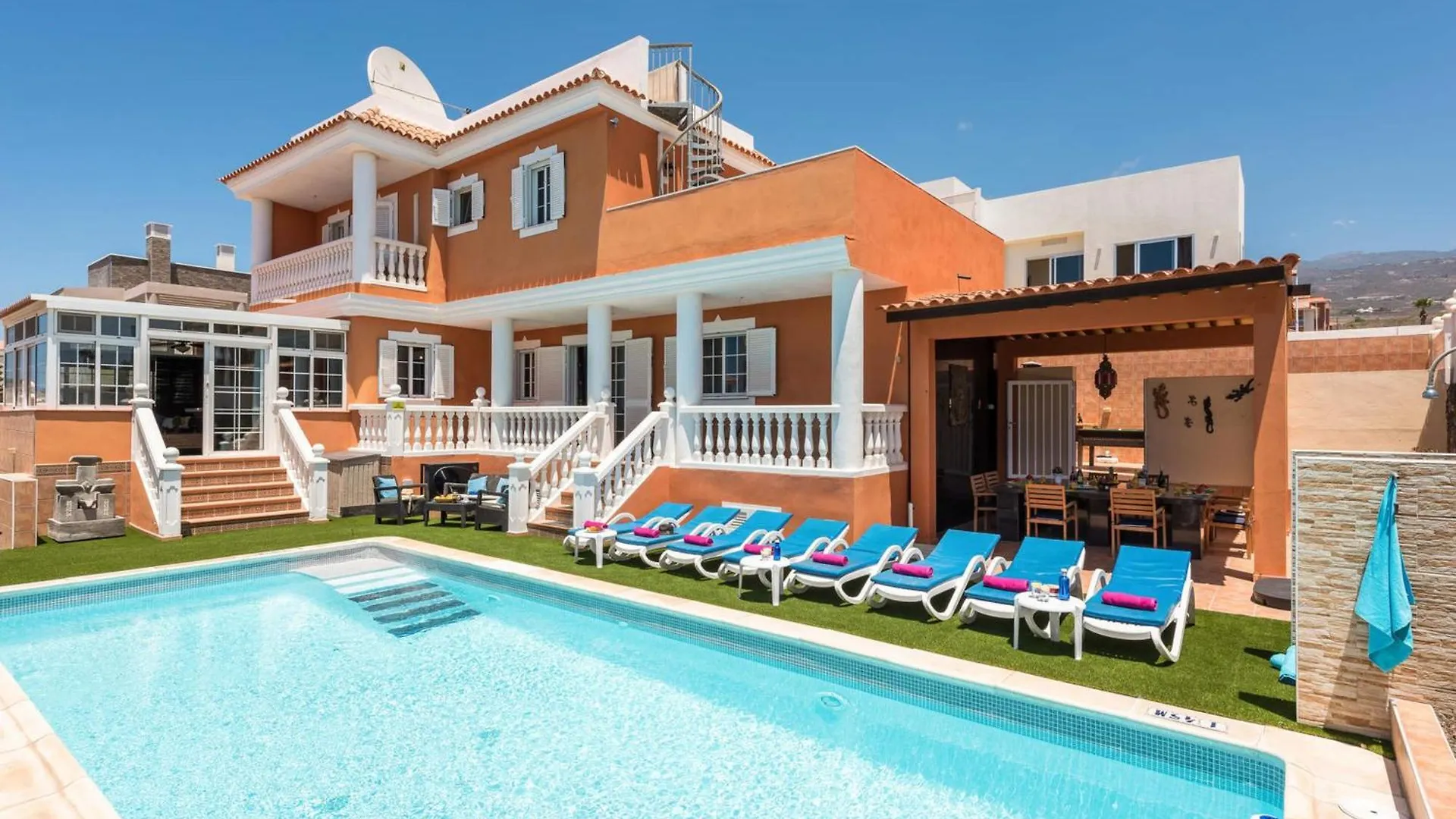 Villa Naranja Mit Beheiztem Pool Und Meerblick Callao Salvaje 0*,  Espanha