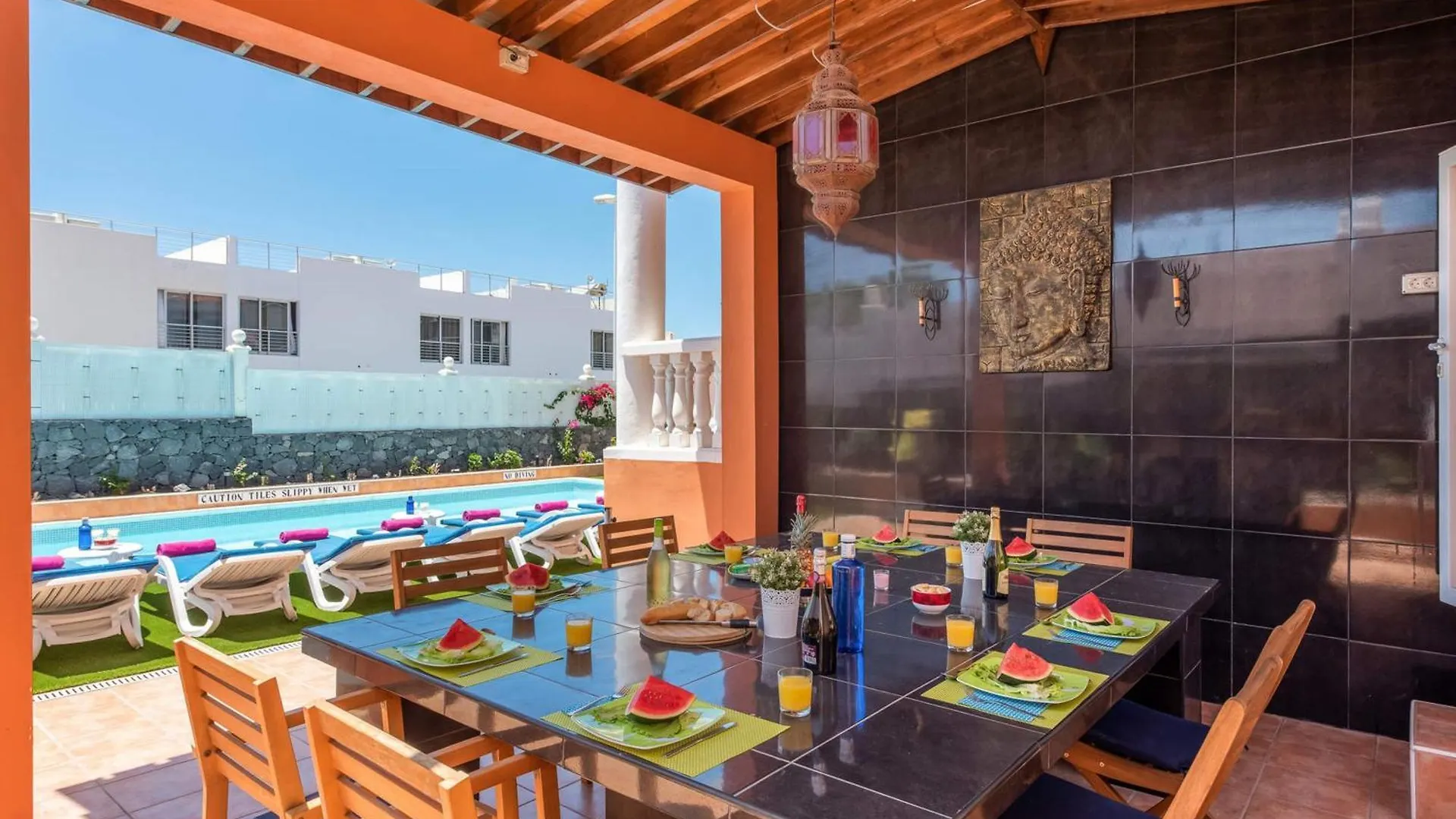 Casa de Férias Villa Naranja Mit Beheiztem Pool Und Meerblick Callao Salvaje